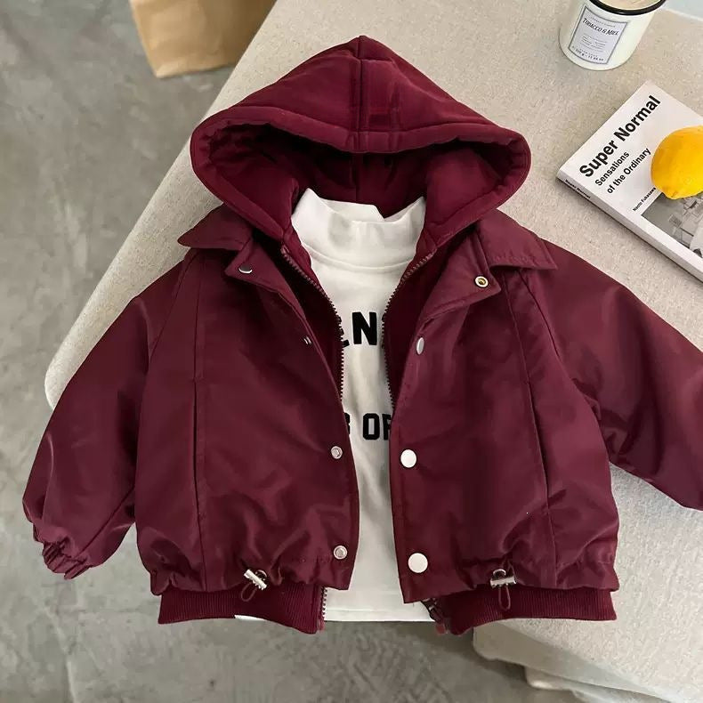 Children's baby cotton jacket for winter boys
