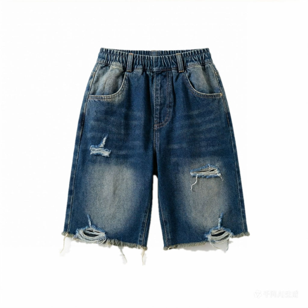 Boys' denim shorts