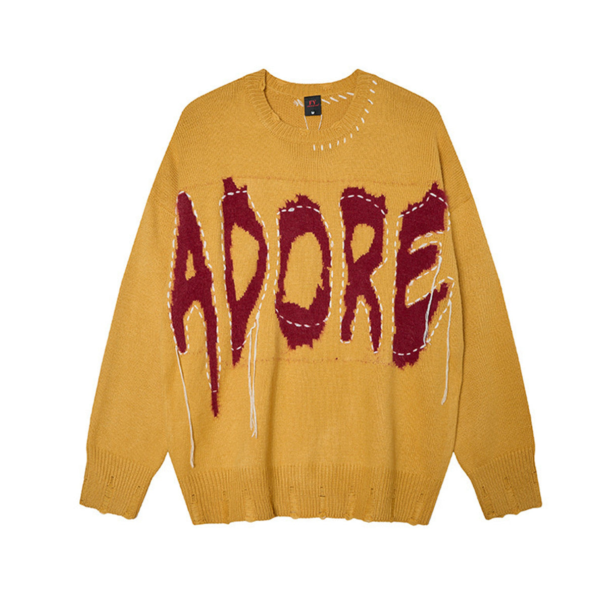 Tassel sweater men's and women's knitted sweater