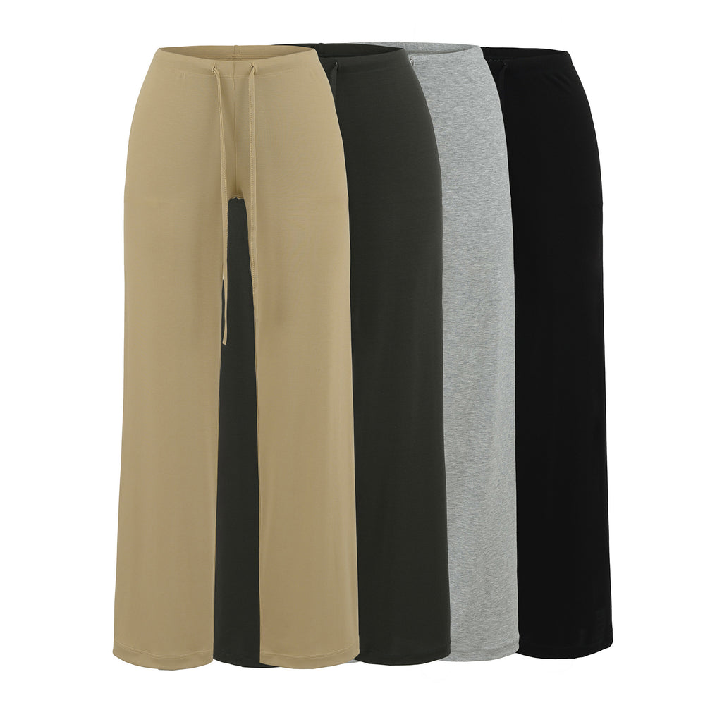 Straight pants for women